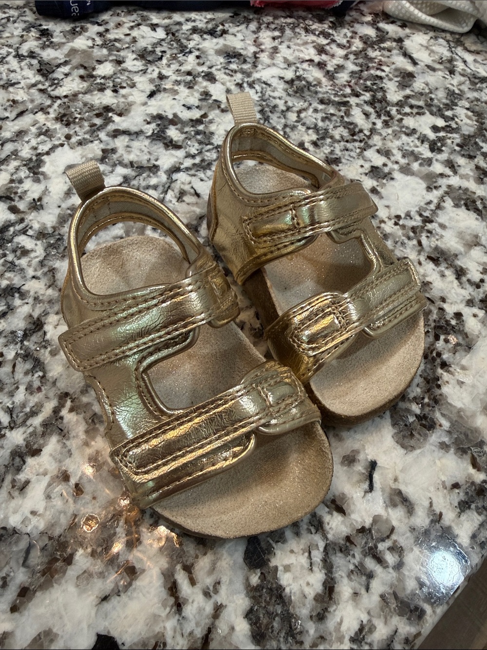 Carter’s Gold Sandals